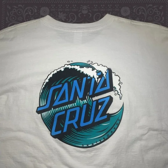 Santa Cruz Wave t-shirt - Picture 2 of 4